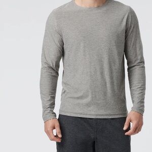 Vuori Gray Long Sleeve Tee Lightweight athletic shirt. Brand new. No tag.